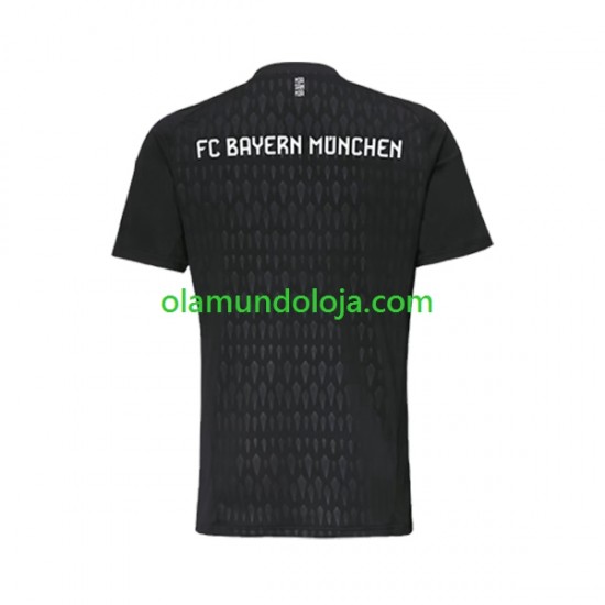 Camisola Bayern de Munique Guarda-redes Homem Equipamento Primeiro 2023-2024 Manga Curta